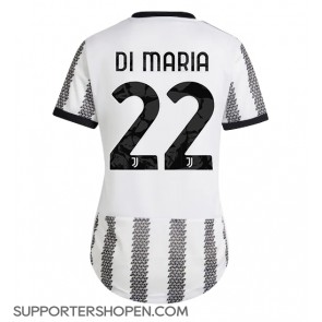 Juventus Angel Di Maria #22 Hemma Matchtröja Dam 2022-23 Kortärmad